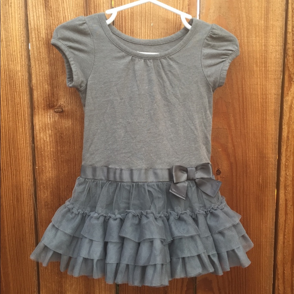 Grey Tutu Dress